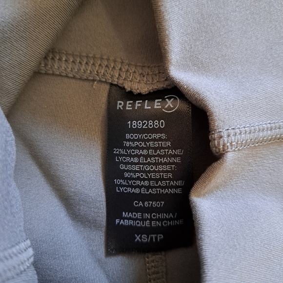 Reflex Active Shorts 2 Pack Green Brown Size XS High Waisted Stretch Shorts New! - Picture 15 of 16